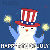 United States Party GIF by Pudgy Penguins
