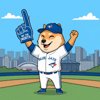 Happy Blue Jays GIF by Doge Pound