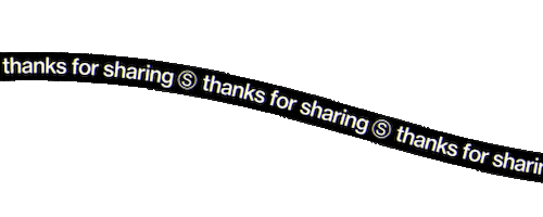 studiosize giphyupload thanks thanks for sharing thanksforsharing Sticker