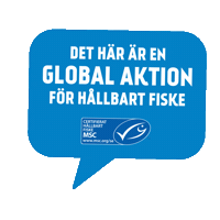 mscsverige msc fisk aktion fiske Sticker
