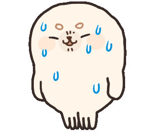 Nervous Sweat Sticker