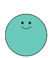 Sylphe happy jump wink jumping Sticker