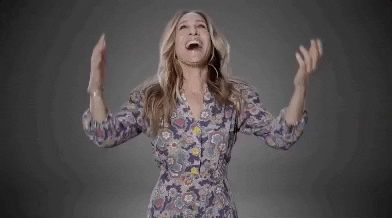 sarah jessica parker relief GIF by HBO