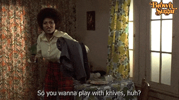 Mad Pam Grier GIF by BrownSugarApp