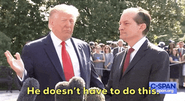 news donald trump c-span alex acosta GIF