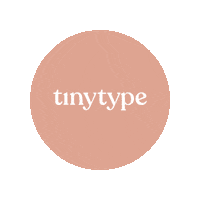 Sticker by tinytype
