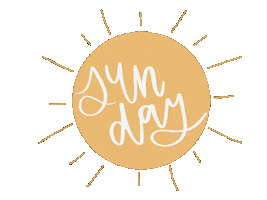 Sunday Morning Sun Sticker