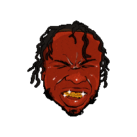 Angry Emoji Sticker by BackRoad Gee