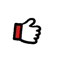 Hand Thumbs Up Sticker by Vita Cola