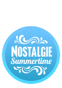 Summer Radio Sticker by Nostalgie Belgique