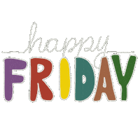 Happy Friday Sticker