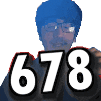 Number Sticker