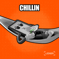 Chill Chilling GIF by Ledger