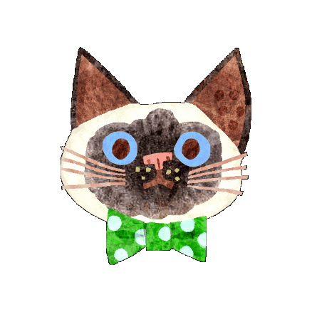Cat Ribbon Sticker