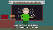 mr garrison class GIF by South Park 