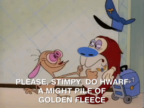 ren and stimpy nicksplat GIF