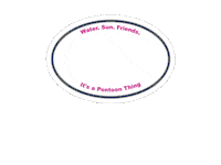 Pontoongirlstore women making waves pontoon girl woman captain girls boat day Sticker