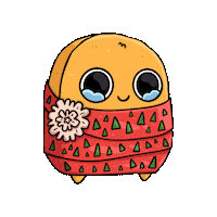 Unwrap Me Chicken Nugget Sticker by Sad Nuggie