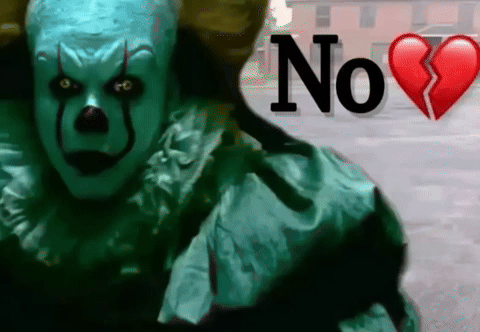 It Movie Scary Clown GIF