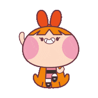 Girl Blossom Sticker