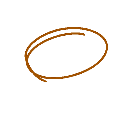 esoes_design new post orange circle Sticker