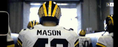 Go Blue Michigan Football GIF by Michigan Athletics