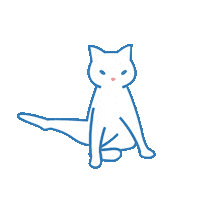 Cat Yoga Sticker by Miss Patina