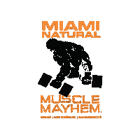 Bodybuilding Mayhem Sticker by wnbfofficial