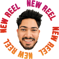 New Reel Sticker by BORN ON INSTAGRAM