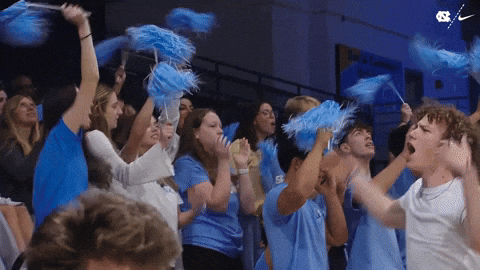 Lets Go Ncaa GIF by UNC Tar Heels