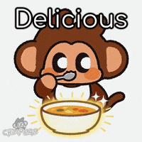 Hungry Monkey GIF by Chimpers