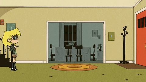 scared the loud house GIF by Nickelodeon