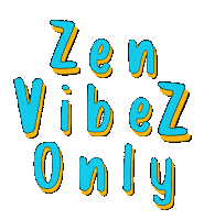 ZenVibez yoga circle meditation zen Sticker