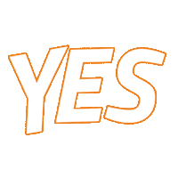 Yes Please Sticker by David Malecki