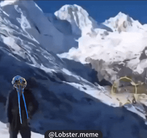 Blue Lobster GIF