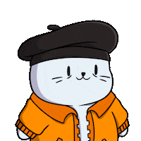 Tired Wink Sticker by Sappy Seals