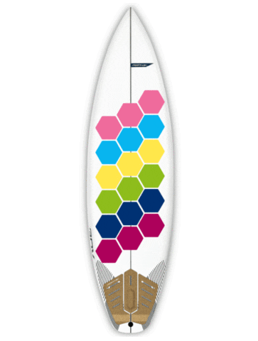 Candy Shop Surf Sticker by RSPro