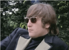 The Beatles Sunglasses GIF by Bustle