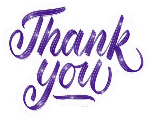 Thank You Sticker