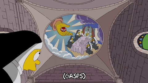 Gasping Season 20 GIF by The Simpsons
