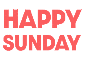 Happy Sunday Smile Sticker by Zaz Produções
