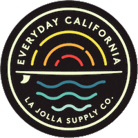 EDCASURF beach sea california surf Sticker