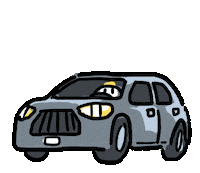 cankingsketch 車 出發 canking 畫畫 Sticker