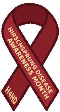 Awareness Ribbon Sticker by Help For Hirschsprung Disease