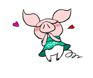 howmpdbuck giphyupload dance ダンス pigger Sticker