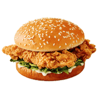 burger fries Sticker by KFC