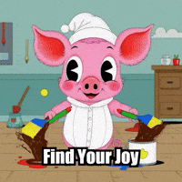 Wisdom Find Your Joy GIF by The Pigasso