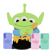 Toy Story Alien Sticker