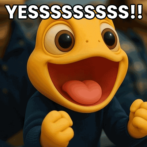 I Did It Yes GIF by Turbo Toad