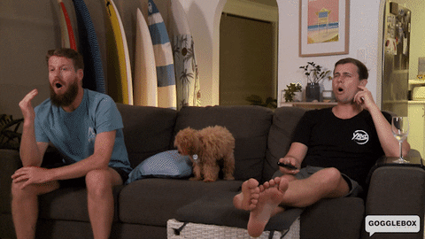 Watching Tv Omg GIF by Gogglebox Australia